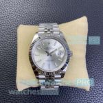Clean Factory Swiss Replica Rolex Datejust Silver Dial Jubilee Watch 41MM